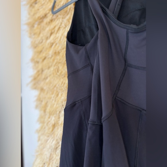 LULULEMON💎UNWORN💎COURT CRUSH DRESS✨Everlux tennis dress & short✨BLACK💎size 4 - Picture 8 of 16